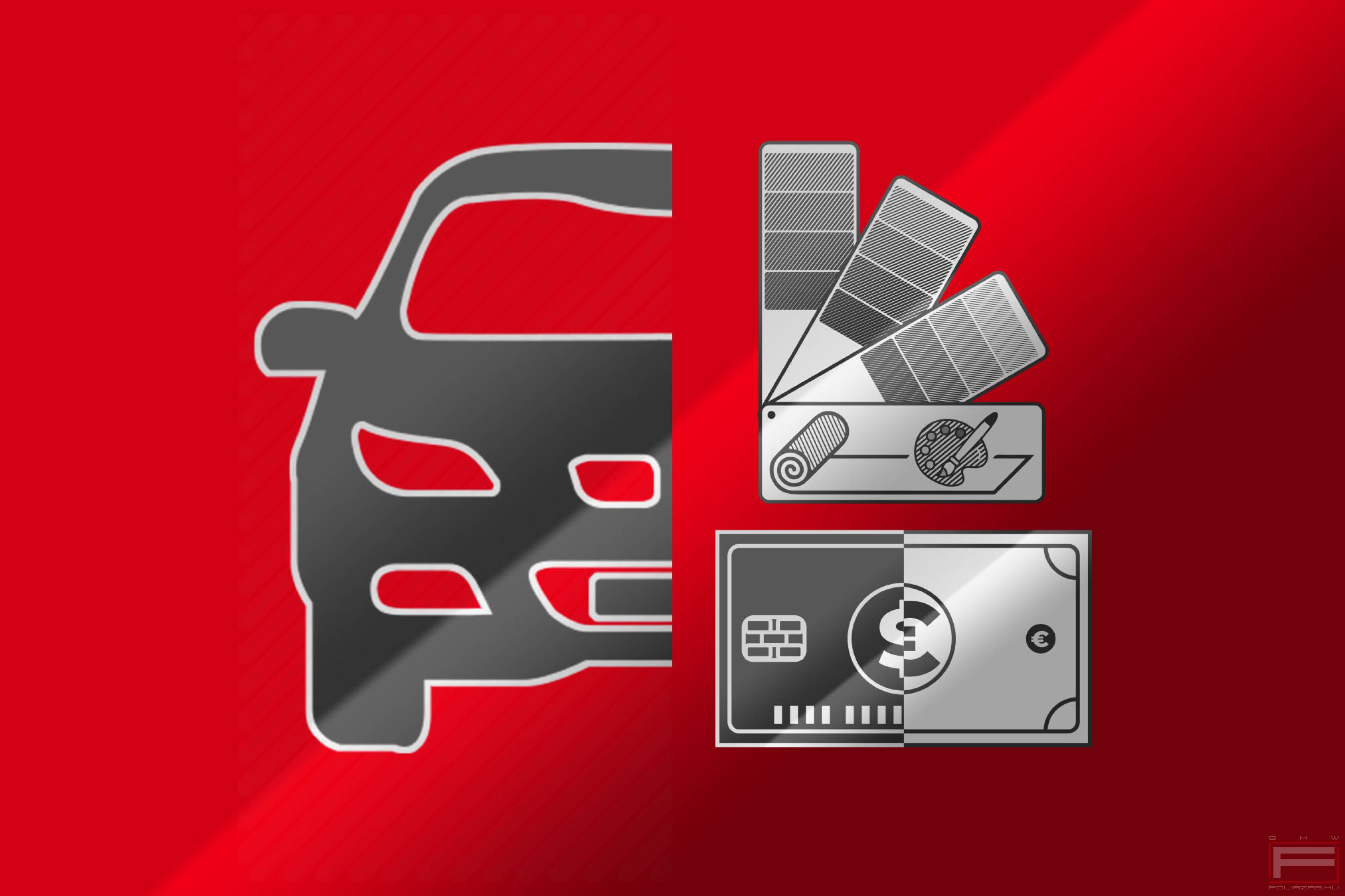 BMW fóliázás árak márka alapján 1. illusztráció