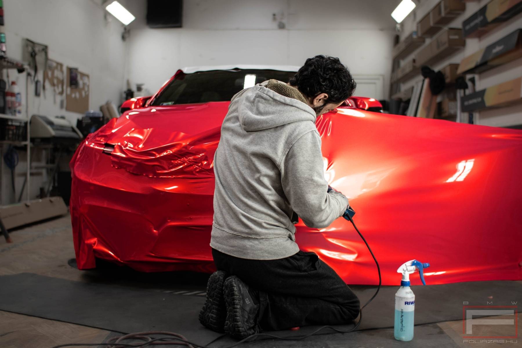 BMWfóliázás 3 nap alatt illusztráció